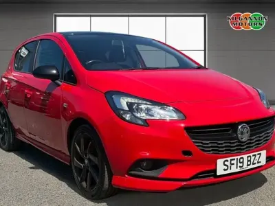 Used Vauxhall Corsa SRi 90 HP (66 kW) 2019 Red Hatchback