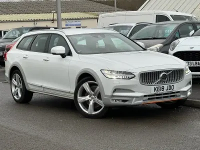 Used Volvo V90 CC Ocean Race 310 HP (228 kW) 2018 White Estate