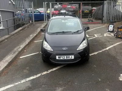 Used Ford Ka 69 HP (50 kW) 2012 Black Hatchback