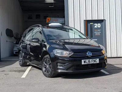 Used VW Golf Sportsvan SE 150 HP (110 kW) 2016 Black MPV