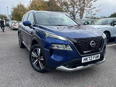 Blue Used 2022 Nissan X-Trail Tekna SUV | £27,590 (Fair price)