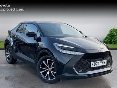 Eclipse black Used 2024 Toyota C-HR Design SUV | £25,295 (Fair price)