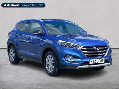 Used Hyundai Tucson GO! 177 HP (130 kW) 2018 Blue SUV