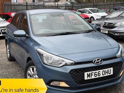 Used Hyundai i20 SE 84 HP (61 kW) 2016 Blue Hatchback