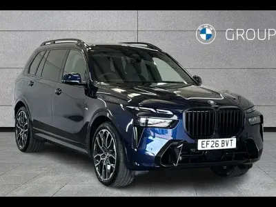 Used BMW X7 M Sport 347 HP (255 kW) 2026 Tanzanite blue SUV