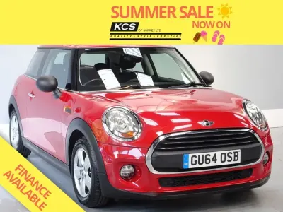 Used Mini ONE Hatch 102 HP (75 kW) 2014 Red Hatchback