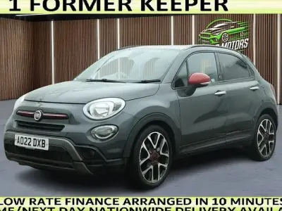 Used Fiat 500X Red 120 HP (88 kW) 2022 Grey SUV