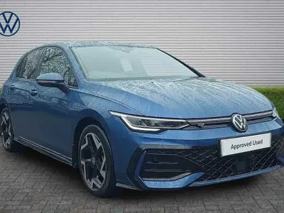 Used VW Golf VIII R-line 150 HP (110 kW) 2024 Blue Hatchback