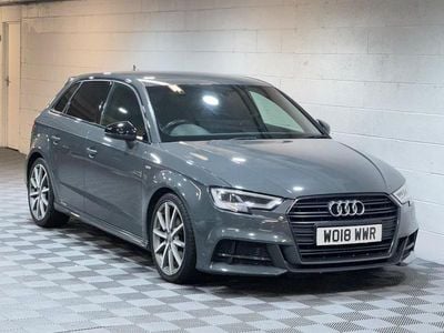 Używany Audi A3 Black Edition 150 KM (110 kW) 2018 Szary Sedan/Limuzyna