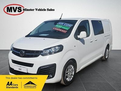 Used Vauxhall Vivaro Sportive 120 HP (88 kW) 2020 White MPV