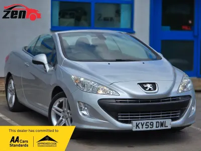 Used Peugeot 308 CC 2009 Silver Cabriolet
