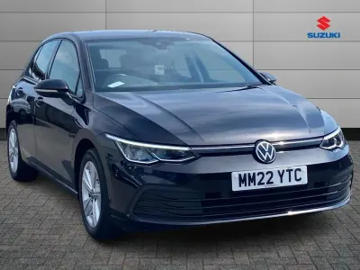 Used VW Golf VIII Life 128 HP (94 kW) 2022 Black Hatchback
