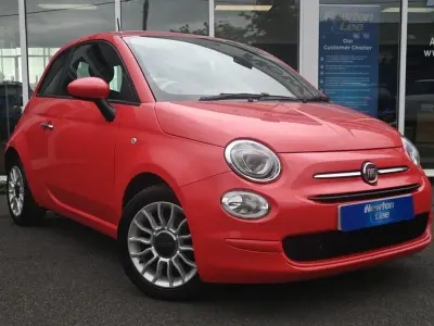 Used Fiat 500 Pop Star 85 HP (62 kW) 2017 Pink Hatchback