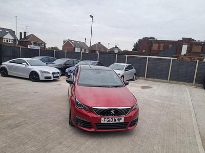 Used Peugeot 308 GT-line 2018 Red Hatchback