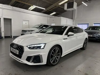 Used Audi A5 S-Line 2021 White Coupe