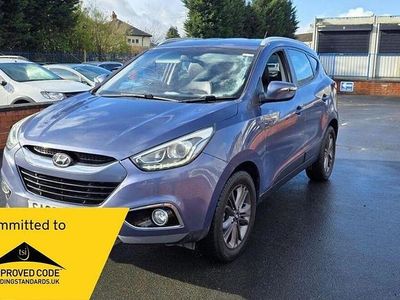 Used Hyundai ix35 SE 115 HP (84 kW) 2013 Blue SUV