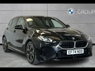 Used BMW 120 M Sport 168 HP (123 kW) 2024 Black sapphire metallic paint Hatchback