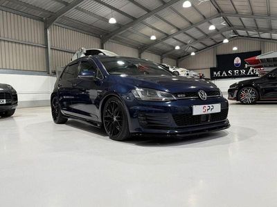 Used VW Golf VII GTD 220 HP (161 kW) 2016 Blue Hatchback
