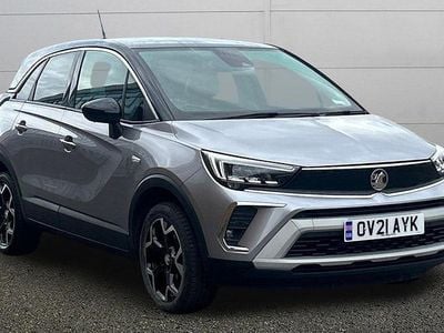 Used Vauxhall Crossland Elite 131 HP (96 kW) 2021 Grey SUV