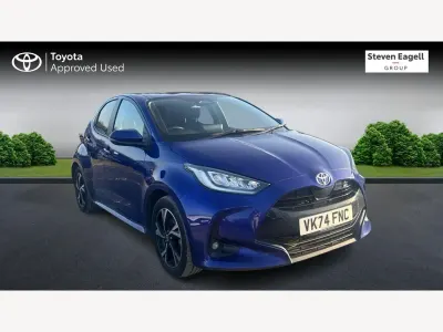 Usado Toyota Yaris Hybrid Design 2024 Azul Citadino