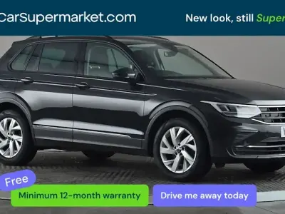 Begagnad VW Tiguan Life 131 HK (96 kW) 2022 Grå SUV