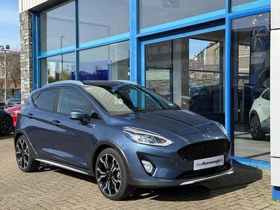 Used Ford Fiesta Active X 2021 Blue Hatchback