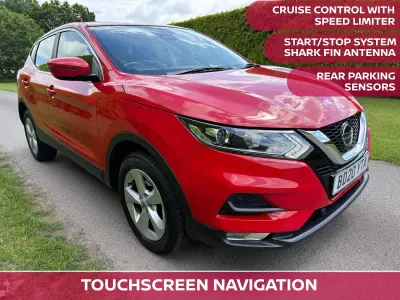 Used Nissan Qashqai Acenta Premium 2020 Red SUV