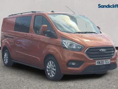 Used Ford Transit Custom Limited 170 HP (125 kW) 2023 Orange glow Van
