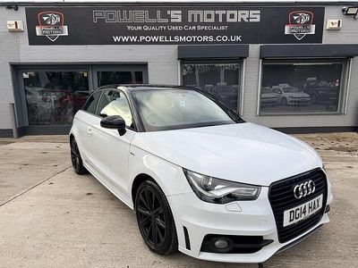 Used Audi A1 S-Line 122 HP (89 kW) 2014 White Hatchback