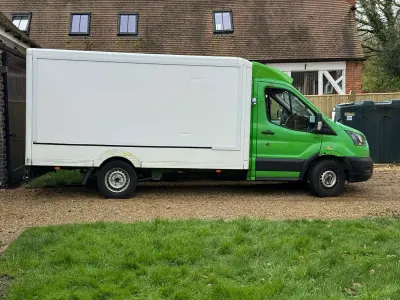 Used Ford Transit 130 HP (95 kW) 2020 Green Van