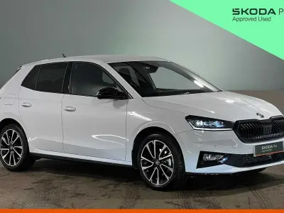 Używany Skoda Fabia Monte Carlo 85 KM (62 kW) 2025 Biały Hatchback