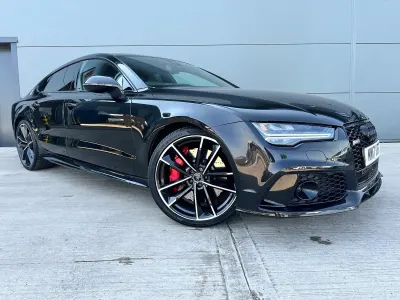 Used Audi RS7 Sportback Performance 605 HP (444 kW) 2017 Black Hatchback