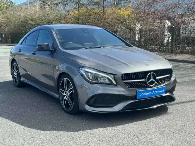 Usado Mercedes CLA220 AMG line 2018 Cinzento Sedan