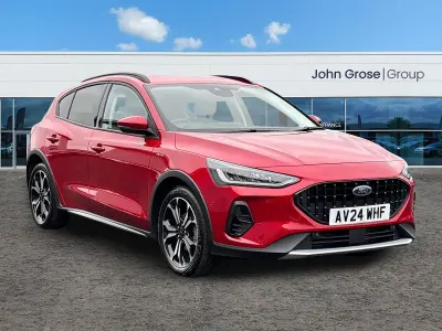 Used Ford Focus Active X 2024 Red Hatchback