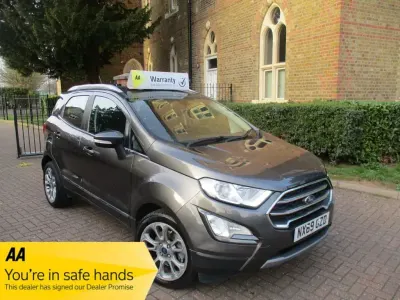 Usado Ford Ecosport Titanium 125 HP (91 kW) 2019 Cinzento SUV