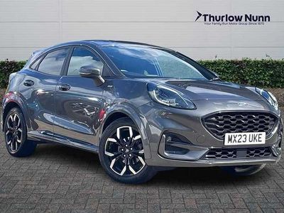 Begagnad Ford Puma ST-Line X 155 HK (114 kW) 2023 Grå SUV