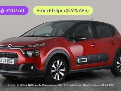 Red Used 2024 Citroën C3 PureTech Hatchback | £13,184 (Good price)