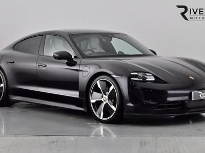 Jet black Used 2021 Porsche Taycan Performance Package Sedan | £47,990 (Fair price)