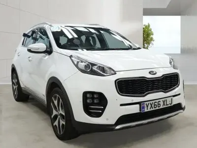 Used Kia Sportage GT-Line 134 HP (98 kW) 2016 White SUV