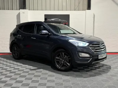 Begagnad Hyundai Santa Fe Premium SE 197 HK (144 kW) 2014 Blå SUV
