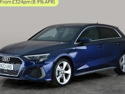 Used Audi A3 Sportback S-Line 150 HP (110 kW) 2023 Blue Hatchback