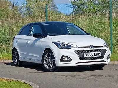 Usado Hyundai i20 100 HP (73 kW) 2020 Branco Citadino