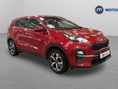 Begagnad Kia Sportage 177 HK (130 kW) 2021 Röd SUV