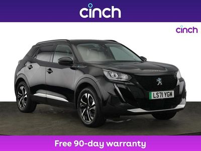 Black Used 2021 Peugeot e-2008 Allure SUV | £13,199 (Fair price)