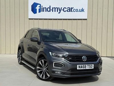 Used VW T-Roc R-line 115 HP (84 kW) 2018 Grey SUV