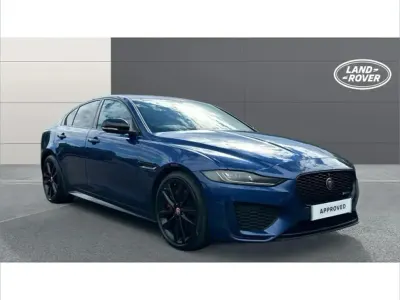 Used Jaguar XE R-Dynamic 204 HP (150 kW) 2021 Blue Sedan