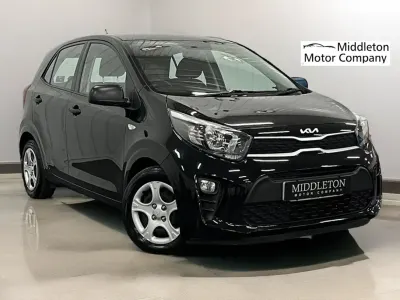 Używany Kia Picanto 66 KM (48 kW) 2022 Czarny Hatchback