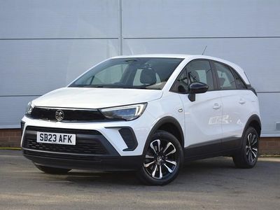 Used Vauxhall Crossland Design Edition 130 HP (95 kW) 2023 White SUV