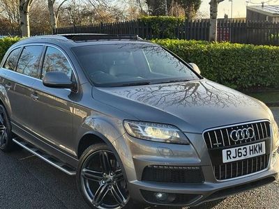 Grey Used 2013 Audi Q7 S-line plus SUV | £12,995 (Fair price)