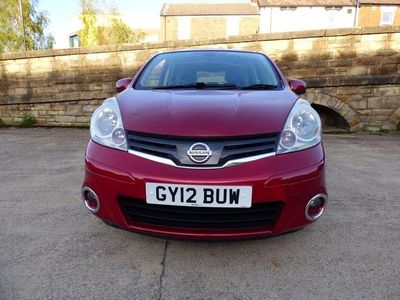 Red Used 2012 Nissan Note Acenta MPV | £2,795 (Good price)